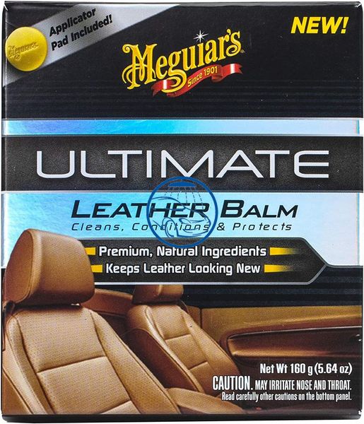 Бальзам 3 в 1 для кожи - Meguiar's Ultimate Leather Balm 160 г. (G18905) 637480785 фото