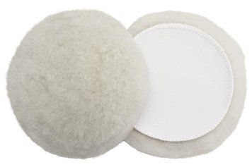 Полировальный круг лама - Flexipads Merino Lambs Wool Bonnet 200х32 мм. (8") белый (40248) 700184889 фото