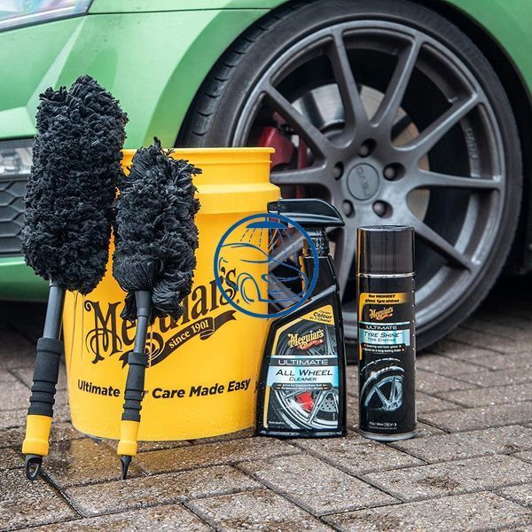 Щетка микрофибровая для мойки дисков - Meguiar's Supreme Microfibre Wheel Brush Medium 35 см. (X1902EU) 1250722238 фото