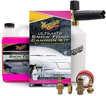 Комплект пенной насадки с шампунем - Meguiar`s Ultimate Snow Foam Cannon Kit 946 мл. (G194000EU) 1250773566 фото