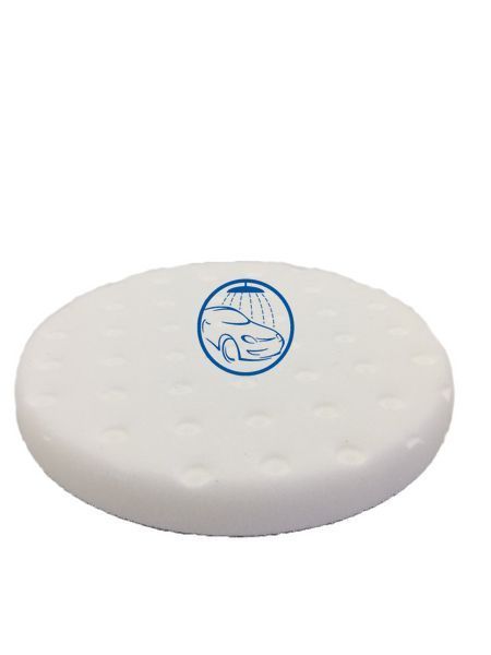 Полірувальний круг середньої жорсткості антиголограмный - DA Soft White Foam Polishing 150 мм 1000401680 фото