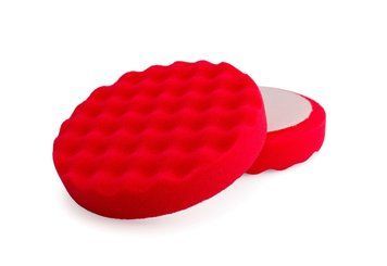Полировальный круг волнистый мягкий - Flexipads Coolshine 150 мм. красный (44560) 640067355 фото