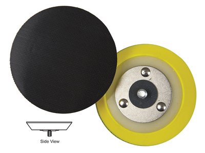Оправка на эксцентриковую машинку 5/16" - Lake Country DA Backing Plates Yellow Urethane 85 мм. (43-085DA) 921840662 фото