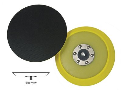 Оправка на эксцентриковую машинку 5/16" - Lake Country DA Backing Plates Yellow Urethane 125 мм. (43-125DAR) 921841834 фото
