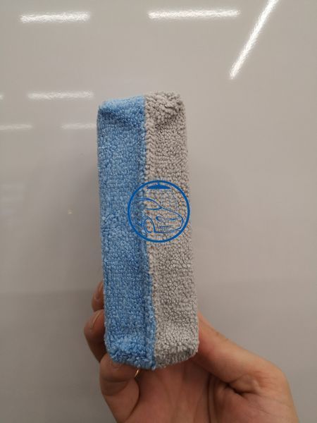 Мікрофібровий аплікатор - Autofiber Saver Applicator Terry 9х4 см. сіро/голубий (SX201GYB) 1341580128 фото