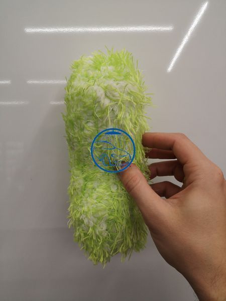 Микрофибровая автомоющая губка - Autofiber Green Monster 20х12 см. зеленый (S850-1) 1346497948 фото