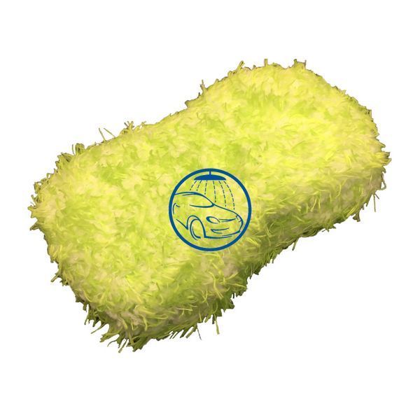 Микрофибровая автомоющая губка - Autofiber Green Monster 20х12 см. зеленый (S850-1) 1346497948 фото