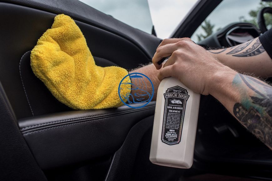 Універсальний засіб для салону - Meguiar's Mirror Bright&trade; Vinyl & Rubber Treatment 414 мл (MB0714EU) 766620721 фото