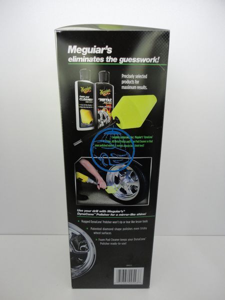 Набір для полірування дисків - Meguiar's Brilliant Solutions Wheel Polishing Kit (G3400) 637441200 фото