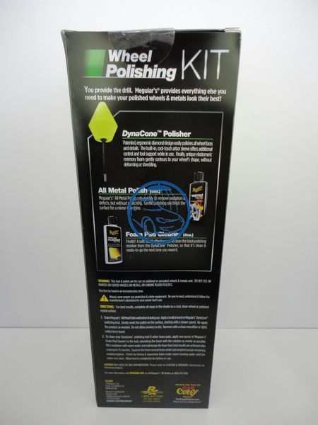 Набір для полірування дисків - Meguiar's Brilliant Solutions Wheel Polishing Kit (G3400) 637441200 фото