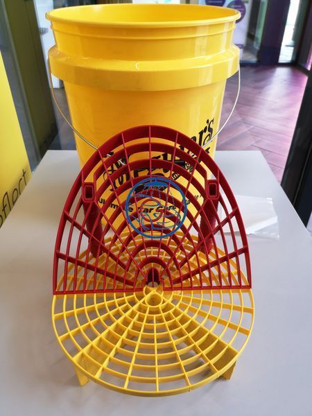 Сітка для полоскання у відро - Autofiber Grit Guard Washboard червоний (GGWB-RED) 1349152455 фото