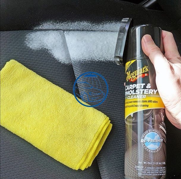 Пенный очиститель с щеткой для карпета и ковров - Meguiar`s Carpet & Upholstery Cleaner 539 г. (G191419) 1084425312 фото