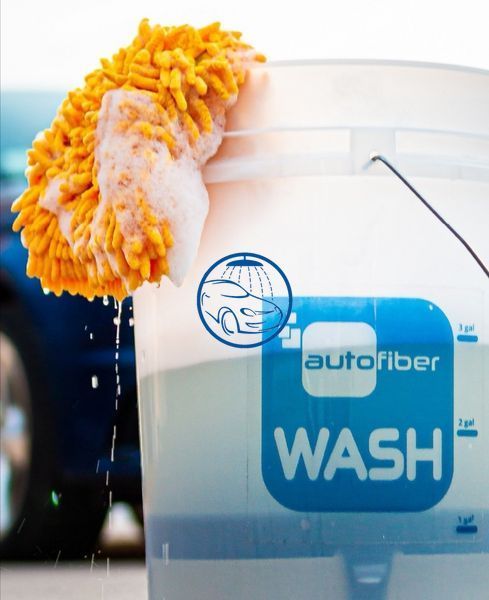 Відро для шампуню - Autofiber Wash Bucket 18,9 л. (AF-BUCKET-WASH-CLEAR) 1349166850 фото