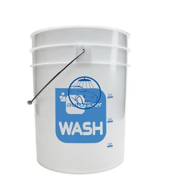 Відро для шампуню - Autofiber Wash Bucket 18,9 л. (AF-BUCKET-WASH-CLEAR) 1349166850 фото