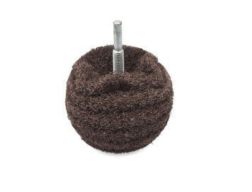 Шар полировальный для металла - Flexipads Scruff Ball Coarse Brown 75 мм. 3" P50-80 коричневый (BA310) 641852659 фото