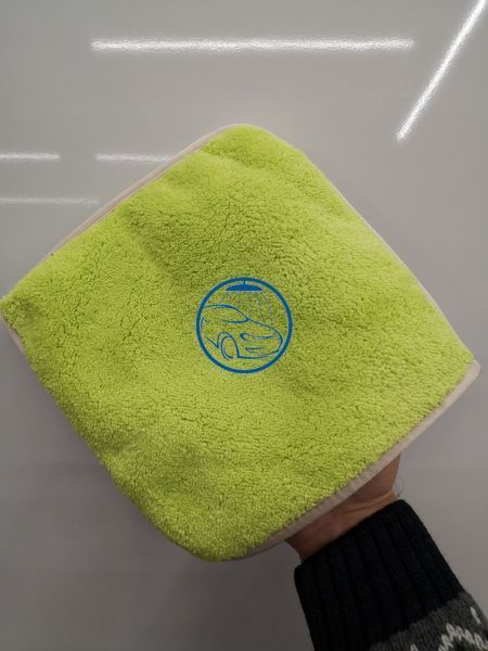 Полотенце-рукавица для сушки - Autofiber Double Flip 20х20 см. 1100 gsm зеленое (T2FLIP1100GM) 1326203260 фото