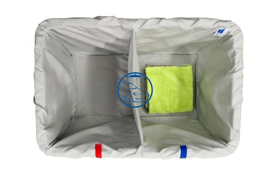 Сепаратор для полотенец - Autofiber Towel Separator 60 л. 2 раздела серый (SBAG2BAFFLE17GY-SM-1) 1349179417 фото