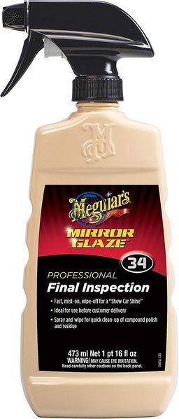 Инспекционный очиститель для удаления паст - Meguiar's Professional Final Inspection 473 мл. (M3416) 630296148 фото