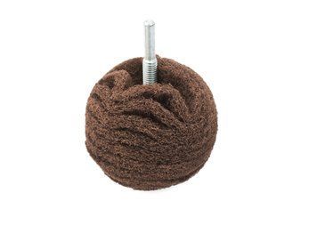 Шар полировальный для металла - Flexipads Scruff Ball Maroon Very Fine 75 мм. 3" P240-360 коричневый (BA340) 641863510 фото