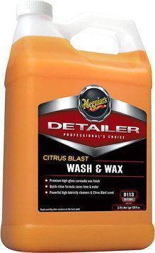 Концентрат шампунь з віском карнауби - Meguiar's Detailer Citrus Blast Wash & Wax 3,79 л. (D11301) 978251591 фото