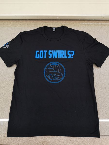 Футболка размер L - Lake Country Got Swirls/Flip em the Bird Perfect Blend Crew Tee черный (LCM003) 1124624071 фото