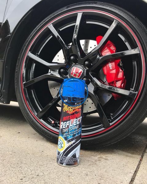 Спрей с блестками для шин - Meguiar`s Hot Shine Reflect Tire Shine 425 г. (G18715) 742537266 фото