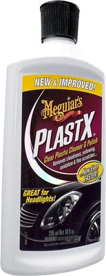Очищувач поліроль для прозорого пластику - Meguiar's PlastX™ Clear Plastic Cleaner & Polish 295 мл. (G12310) 637501121 фото