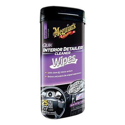 Серветки для швидкого очищення салону - Meguiar's Quik Interior Detailer&trade; Cleaner 18х23 см. 30 шт. (G13600) 742584157 фото