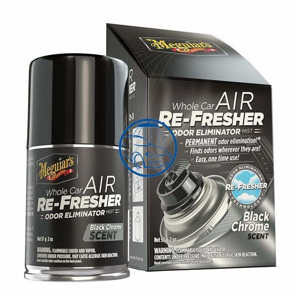 Освіжувач повітря "Чорний хром" аромат - Meguiar's Air Re-Fresher Black Chrome Scent 57 г. (G181302) 1013177027 фото