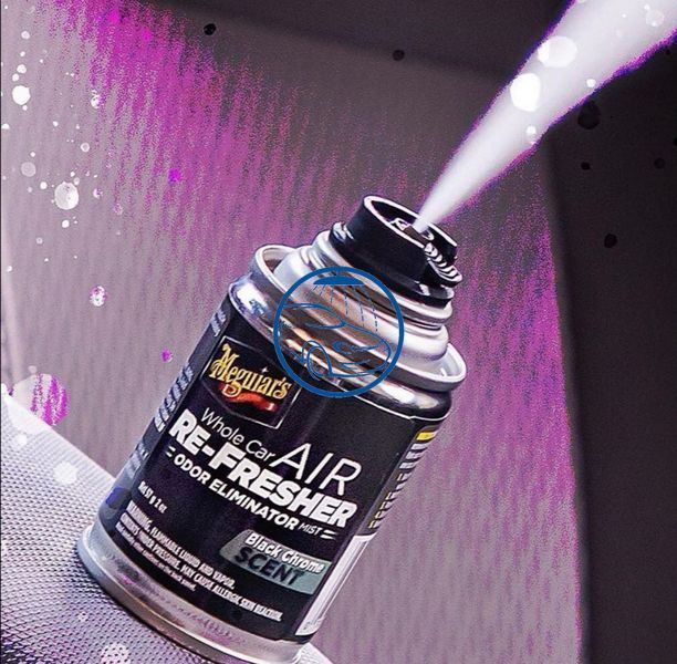 Освіжувач повітря "Чорний хром" аромат - Meguiar's Air Re-Fresher Black Chrome Scent 57 г. (G181302) 1013177027 фото