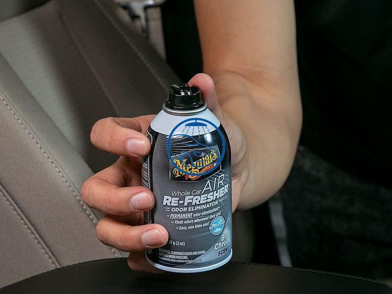 Освіжувач повітря "Чорний хром" аромат - Meguiar's Air Re-Fresher Black Chrome Scent 57 г. (G181302) 1013177027 фото