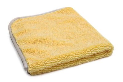 Микрофибровое полотенце с кантом - Autofiber Elite 70.30 40х40 см. 400 гсм. желтый (T407YM) 1168709656 фото
