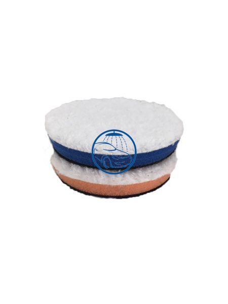 Полировальный круг микрофибровый - Lake Country HDO Light Cutting Fiber OSP w/ Orange 75 мм. (HDO-350F-OSP) 916814843 фото