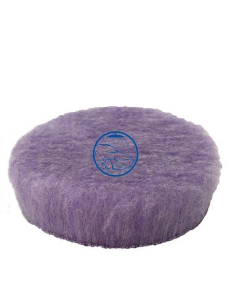 Полировальный круг гибридная шерсть - Lake Country Purple Foamed Wool Buffing/Polishing 125 мм. (58-425-1) 921207479 фото