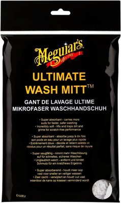 Рукавица микрофибровая для мойки - Meguiar's Ultimate Microfiber Wash Mitt 20х25 см. (E102EU) 569523364 фото