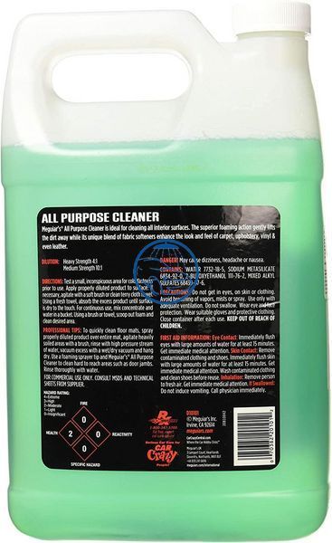 Концентрат универсальний очиститель для химчистки - Meguiar`s Detailer All Purpose Cleaner 3,79 л. (D10101) 1166365331 фото