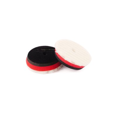 Полірувальний круг шерстяний - MaxShine Wool Cutting Pad 80 мм. червоний (2061080R) 1455277270 фото