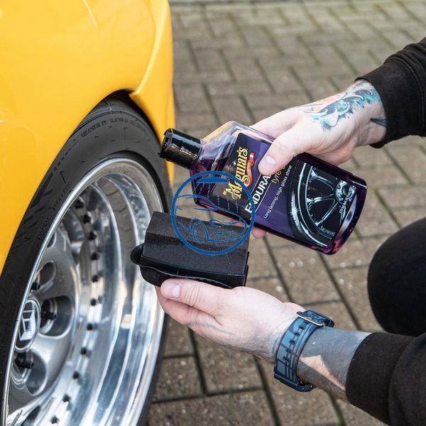 Аппликатор с держателем для чернения резины и пластика - Meguiar's Tyre Dressing Applicator Pad черный (X3090) 569563771 фото