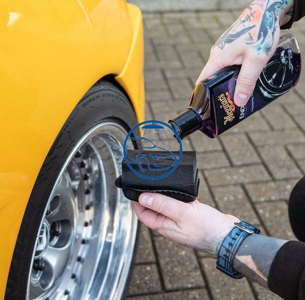 Аппликатор с держателем для чернения резины и пластика - Meguiar's Tyre Dressing Applicator Pad черный (X3090) 569563771 фото