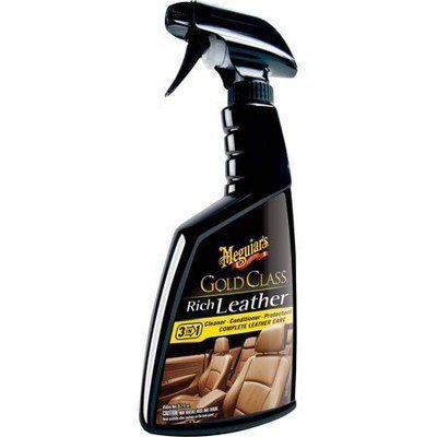 Спрей 3 в 1 для догляду за шкіряним салоном - Meguiar's Gold Class&trade; Rich Leather Spray 450 мл. (G10916) 742781010 фото