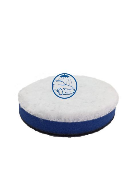 Полировальный круг микрофибровый жесткий - Lake Country Microfiber White CUT 75 мм. (MF-325 CUT) 919980619 фото