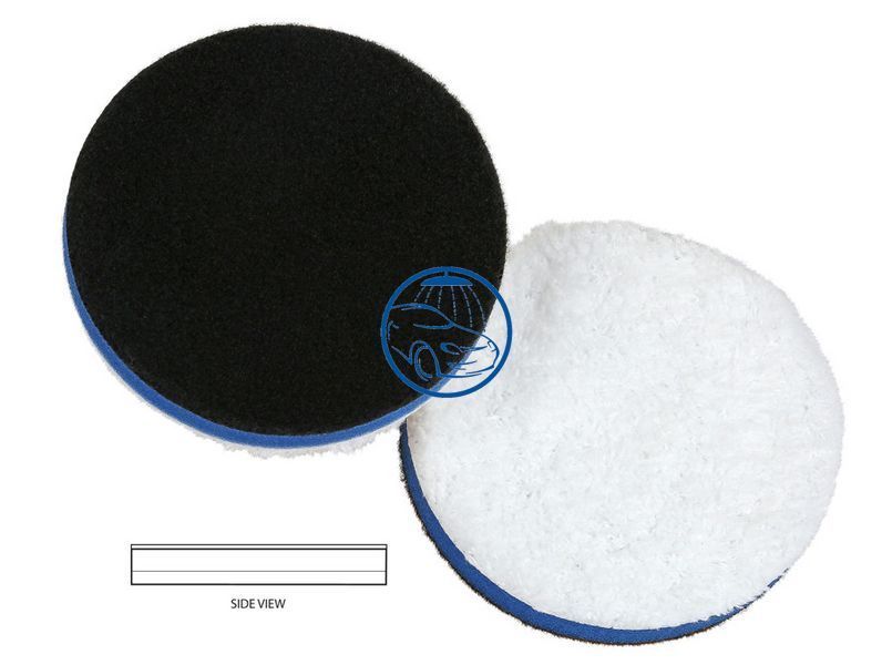 Полировальный круг микрофибровый жесткий - Lake Country Microfiber White CUT 75 мм. (MF-325 CUT) 919980619 фото