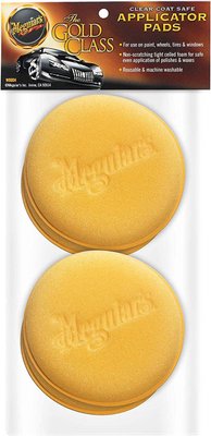 Набор аппликаторов поролоновых - Meguiar's Gold Class Foam Applicator Pads 4 шт. желтый (W0004) 978711039 фото