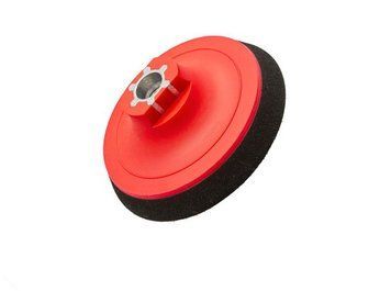 10346 100 мм (4") М14 Оправка для абразивів м'яка - Flexipads Soft Density Velcro 640589256 фото