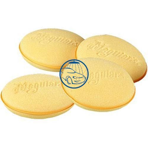 Набор аппликаторов поролоновых - Meguiar's Gold Class Foam Applicator Pads 4 шт. желтый (W0004) 978711039 фото
