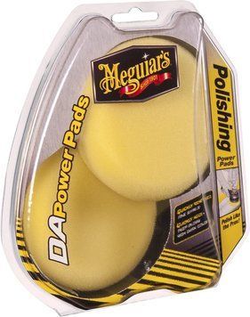 Набор средних кругов для полировки - Meguiar's DA Polishing Power Pads 90 мм. 2 шт. желтый (G3508INT) 637602643 фото