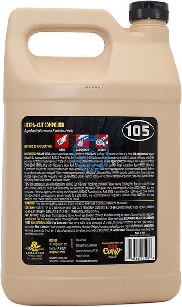 Полірувальна паста ультра - Meguiar's Ultra-Cut Compound 3,79 л. (M10501) 565933528 фото