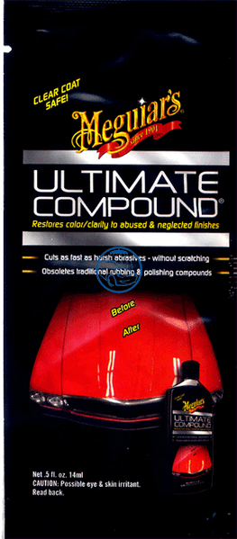 Тестер микроабразивной полироли для кузова - Meguiar's Ultimate Compound 14 мл. (G172001T) 660163125 фото