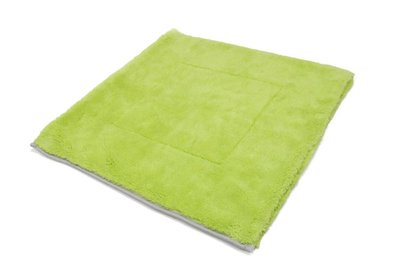 Микрофибровое полотенце плюшевое - Autofiber Motherfluffer XL Plush 55х55 см. 1100 гсм. зеленый (T1100G22-1) 1166538672 фото