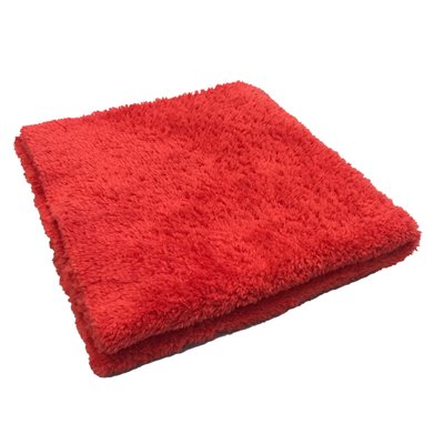 Микрофибровое полотенце плюшевое - Autofiber Korean Plush 40x40 см. 350 gsm красное (TPK350RE) 1324878650 фото